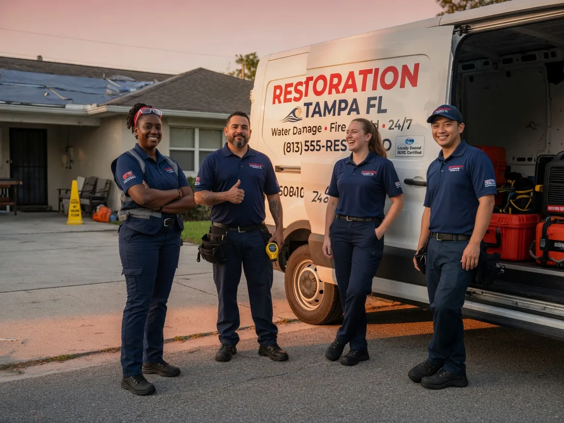 Water Damage Restoration company in Danevang, TX